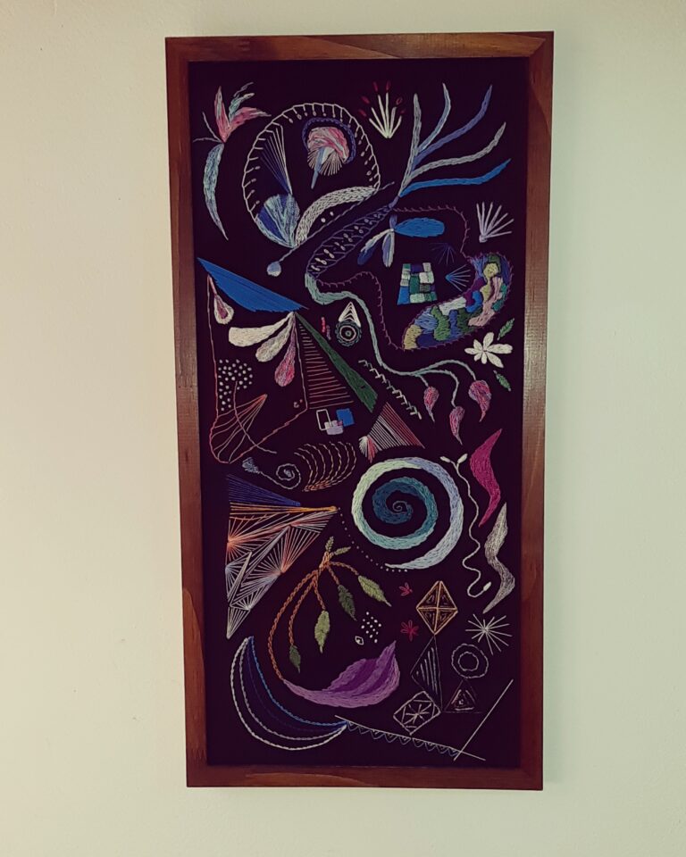 Inspiração Kandinsky – tons frios